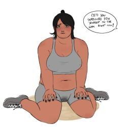 cyberpawzz, big_belly, big_boobs, big_breasts, big_thighs