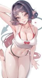 jane_doe_(zenless_zone_zero), zenless_zone_zero, 1girl, animal_ears, barefoot