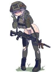 original, artist_request, 1girl, ak-12, assault_rifle