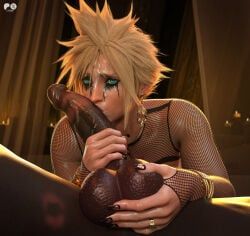 cloud_strife, final_fantasy, final_fantasy_vii, iano0o0, 1femboy