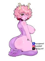 mina_ashido, boku_no_hero_academia, my_hero_academia, nami_dibuja, ass
