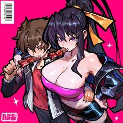 akeno_himejima, himejima_akeno, hyoudou_issei, high_school_dxd, el_rincon_de_amber