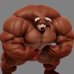 asagiri1988, 1boy, abs, anthro, balls