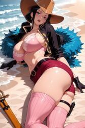 nico_robin, one_piece, patreon, kiraamane, 1girls