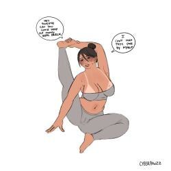 yoga_milf, cyberpawzz, big_breasts, big_tits, big_titties