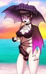 athena_(futadomworld), futadomworld, pocki07, 1futa, 1futanari