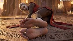 merrin, jedi:_survivor, star_wars, sam3d, barefoot