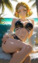 princess_zelda, zelda_(tears_of_the_kingdom), tears_of_the_kingdom, the_legend_of_zelda, bare_shoulders