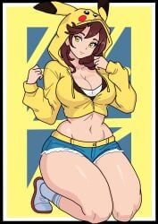 pikachu, pikachu_(cosplay), pokemon, rekheadz, big_breasts