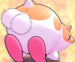 rick_(kirby), kirby_(series), nintendo, ebino_senaka, abstract_background
