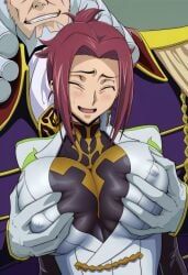 charles_zi_britannia, kallen_stadtfeld, code_geass, 1boy, 1girls