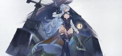 nine_(chaos_zero_nightmare), chaos_zero_nightmare, 1girls, cleavage, female