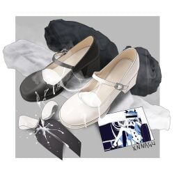 lilith_(the_noexistencen_of_you_and_me), the_noexistencen_of_you_and_me, xnnagu, asymmetrical_legwear, bow