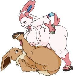 eevee, eeveelution, pokemon_(species), sylveon, pokemon
