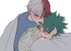izuku_midoriya, midoriya_izuku, shouto_todoroki, todoroki_shoto, tsuki