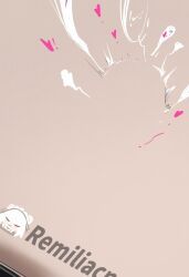 remiliacn, 1girls, female, femsub, heart_symbol