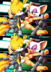 rebel_rouge, rouge_the_bat, tails_nine, tails_the_fox, sega
