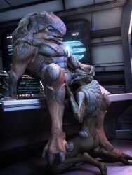 female_turian, krogan, nakmor_kesh, turian, vetra_nyx