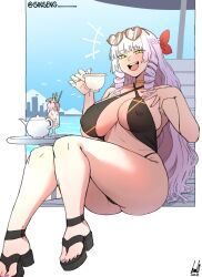 kodou-sama_(cownon), babo, ginseng_(artist), ass, beach