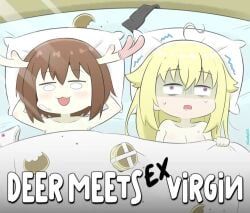 koshi_torako, shikanoko_noko, shikanoko_nokonoko_koshitantan, :3d, after_sex