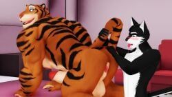 florent_(flmusicshare), original_character, tiger_dancer_(valorlynz), tiger_dancer_(zootopia), zootopia