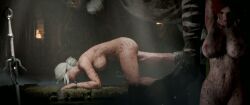 ciri, fiend_(the_witcher), triss_merigold, cd_projekt_red, the_witcher_(series)