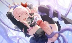 akiyama_mizuki, project_sekai, full_package_futanari, futanari, navel