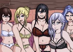 ellen_mira_mathers, himekawa_nagisa, kusakabe_ryouko, murasame_reine, okamine_tamae