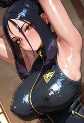 dendra_(pokemon), pokemon, kumquatmcgee, 1girls, armpits