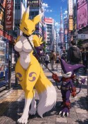 impmon, renamon, chatgpt, digimon, digimon_tamers