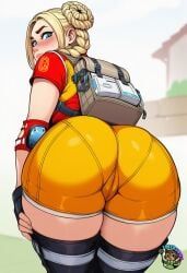 raider, arc_raiders, mixxiru, blonde_hair, braids