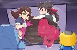 nosepass, pokemon_(species), roxanne_(pokemon), roxanne_(pokemon_oras), servbot