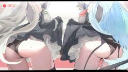 mine_(blue_archive), mine_(idol)_(blue_archive), sakurako_(blue_archive), sakurako_(idol)_(blue_archive), blue_archive