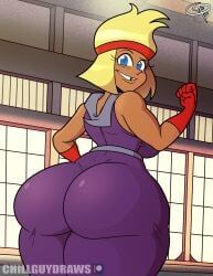 carol_kincaid, ok_k.o.!_let's_be_heroes, frostbiteboi, blonde, blonde-haired_female