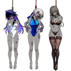 bronya_rand, seele_(honkai:_star_rail), serval_landau, honkai:_star_rail, honkai_(series)