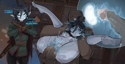shuuko, 1boy, 1girls, ahe_gao, black_hair