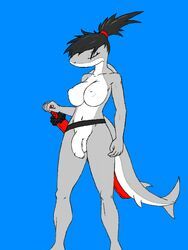 jacqueline, i-am-that-japanesse, breasts, clothing, fish