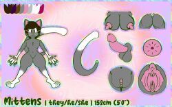 mittens_(furrywithsocks), m-a-dragon, 4_toes, 5_fingers, ambiguous_gender