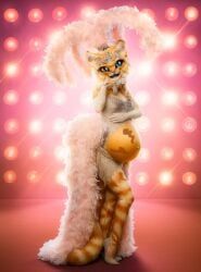 kitty_(the_masked_singer), the_masked_singer, cat_girl, feline, female