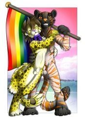 gard3r, animal_genitalia, anthro, aranee, balls