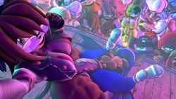 ace_(blackchaos64), amy_rose, bapphy_(notsovioletsfm), bytes_(whoofly), chloe_the_cat