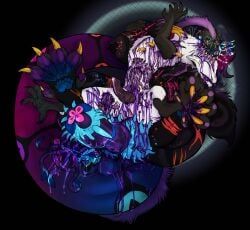 deziyonix_(yonnixart), mythology, yonnixart, andromorph, animal_genitalia