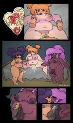 b3_gf_(blazethewolf55), d-side_girlfriend, girlfriend_(friday_night_funkin), nina_(notsafefornina), shaya_dearest