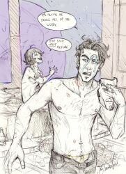 handsome_jack, nisha_(borderlands), borderlands, borderlands_the_presequel, sanzosin