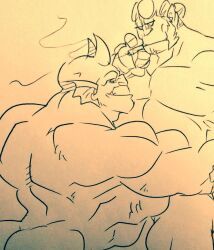 etrigan, hellboy, dc, dc_comics, hellboy_(series)