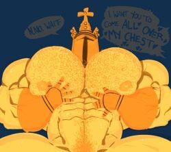 king_knight, shovel_knight, ripped-saurian, balls, bara