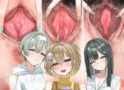 anis_(nikke), anis_(star)_(nikke), mint_(fresh_mint)_(nikke), mint_(nikke), prika_(nikke)