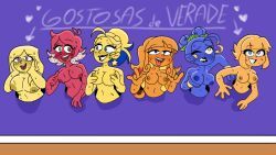 agatha_(mundo_torajo), marcela_(mundo_torajo), maya_(mundo_torajo), pessy, susie_(mundo_torajo)