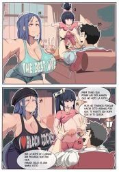 cassie_(comicomryu), mary, comicomryu, (comicomryu), boobs