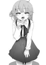 hatoba_tsugu, tsugu_(vtuber), mukago_(mukagomumumu), cum, cum_in_mouth